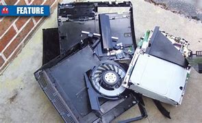 Image result for Destroyed Xbox Console