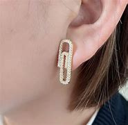 Image result for Paper Clip Earrings