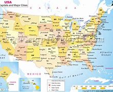 Image result for Major Cities World Map USA