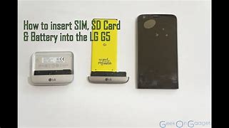Image result for LG G5 Sim Card