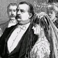 Image result for Grover Cleveland and Wife