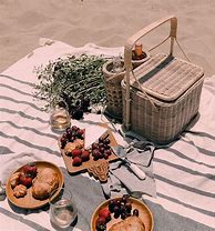 Image result for Summer Food On Beach Asthetic