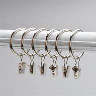 Image result for Stainless Steel Shower Curtain Clips
