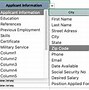 Image result for Excel Document with Person Interested in a Job