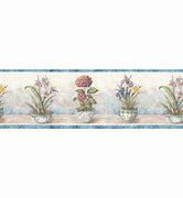 Image result for Wallpaper Floral Borders Kitchen