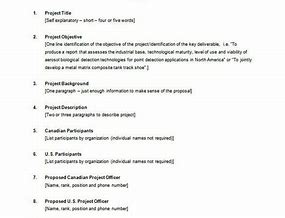 Image result for Simple Project Outline Template