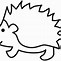 Image result for Hedgehog Outline Abstract