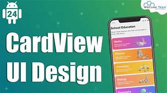 Image result for Cardview Android Studio