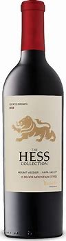 Image result for The Hess Collection 19 Block Mountain Cuvee