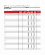 Image result for School Sign Out Sheet