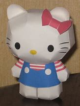 Image result for Hello Kitty Papercraft