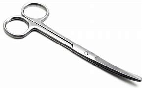 Image result for Long Curved Surgical Scissors