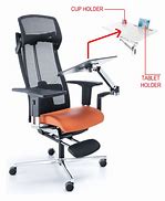 Image result for Desk Chair with Cup Holder