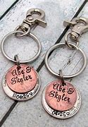 Image result for Couple Keychains Custom