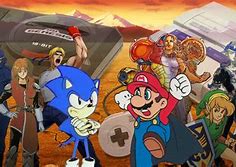 Image result for Sega Nintendo Console Wars