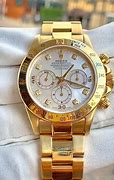 Image result for Rolex Gold Diamond Watch