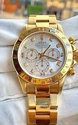 Image result for Gold Diamond Rolex