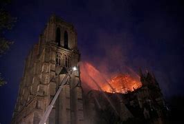 Image result for Notre Dame Burning