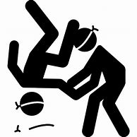 Image result for Black Symbol Man Icon Judo