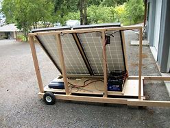 Image result for 100W Solar Panel On Cart