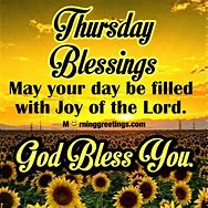 Image result for Good Thursday Morning God Blessings