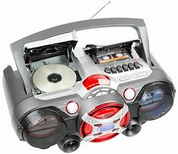 Image result for CD Cassette Bluetooth Boombox