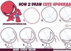 Image result for Cute Cartoon Spider-Man Drawing