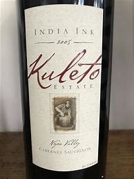 Image result for Kuleto Estate Cabernet Sauvignon India Ink