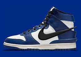 Image result for Brown and Blue Nike Sneakers