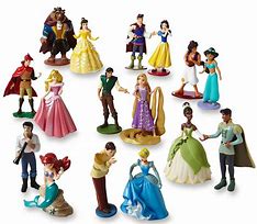 Image result for Disney Movie Character Figures