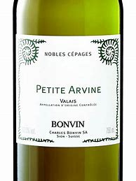 Image result for Charles Bonvin Petite Arvine Noble Cepage