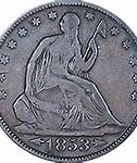 Image result for 1853 Coins