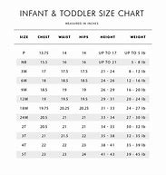 Image result for Size Baby Clothes Us