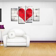 Image result for Black Heart Canvas for Wall