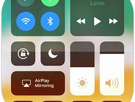 Image result for iPad Control Center iOS