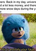 Image result for Twitter Sonic Movie Meme