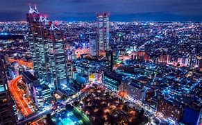 Image result for Night City Landscape Japan