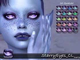 Image result for Sims 4 Star Eyes CC
