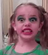 Image result for Girl with Makeup Meme