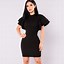 Image result for Fashion Nova Ruffle Black Dress