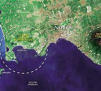 Image result for Map of Naples Italy Volcano
