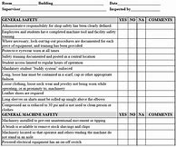Image result for Maintenance Inspection Sheet