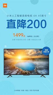 Image result for MI 40 Inch Smart TV