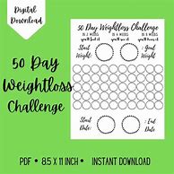 Image result for 50-Day Challenge Template for Change
