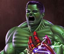Image result for Hulk with Infinity Gauntlet