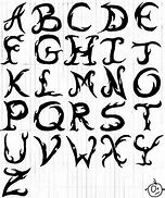 Image result for WM Tribal Letters