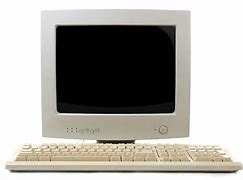 Image result for Old Computer Monitor and Keyboard Attached