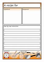 Image result for 5X7 Recipe Card Template Word