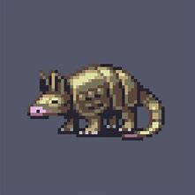 Image result for Pixelated Armadillo