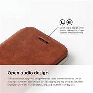 Image result for Leather iPhone Flip Case
